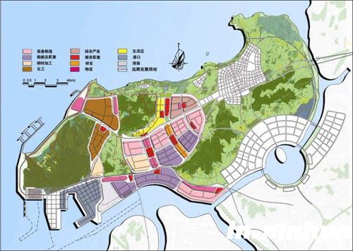 长兴岛经济技术开发区规划图 (资料图片)